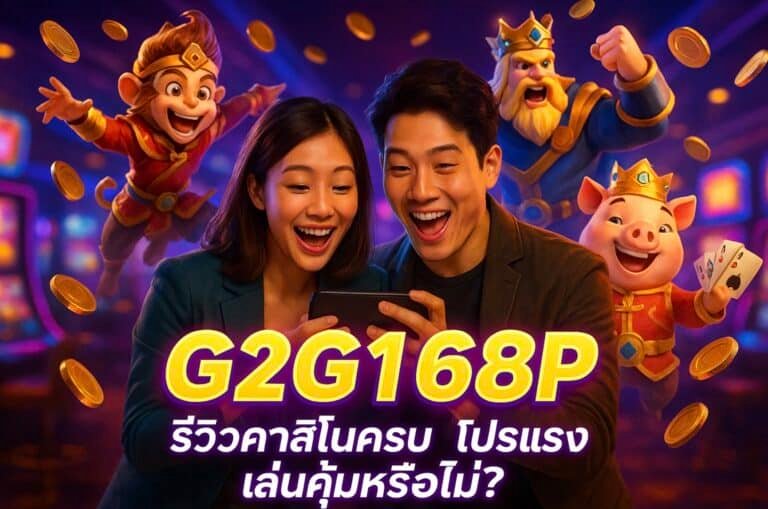 G2G168P รีวิวคาสิโนครบ โปรแรง เล่นคุ้มหรือไม่